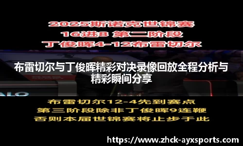布雷切尔与丁俊晖精彩对决录像回放全程分析与精彩瞬间分享